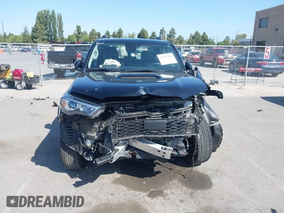2024 Toyota 4Runner TRD Off Road with VIN JTERU5JR4R6260056, listed as a IAAI auction lot 42394403 with 17,809 mi miles and . Bid and sale history available at DreamBid. Image 6.