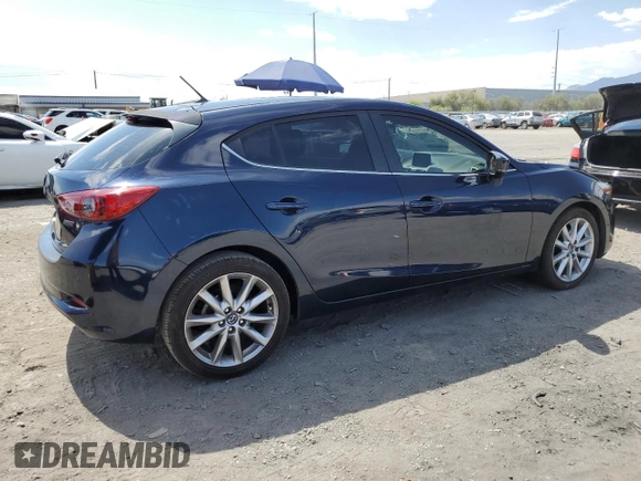 2017 Mazda 3 Touring with VIN 3MZBN1L71HM149340, listed as a Copart auction lot 60093215 with 71,060 mi miles and Salvage title. Bid and sale history available at DreamBid. Image 3.