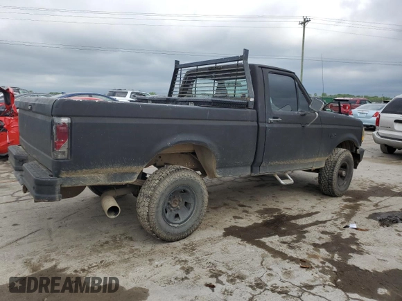 1994 Ford F-150 with VIN 2FTEF14YXRCA21521, listed as a Copart auction lot 50600134 with 306,319 mi miles and Clean Title. Bid and sale history available at carsss.com. Image 3.