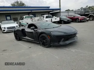 2022 McLaren GT with VIN SBM22GCA7NW001853, listed as a Copart auction lot 78235364 with 11,294 mi miles and Salvage Title. Bid and sale history available at carsss.com. Image 11.