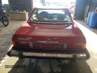 1981 Mercedes-Benz 380 380SL with VIN WDBBA45A0BB001850, listed as a Copart auction lot 41614565 with 125,658 mi miles and Clean Title. Bid and sale history available at carsss.com. Image 10.