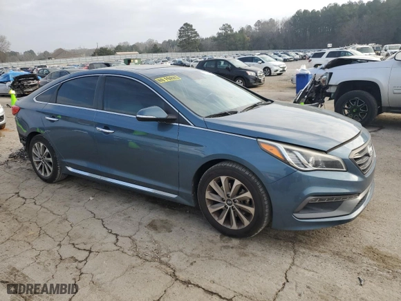 2016 Hyundai Sonata 2.4L Sport with VIN 5NPE34AF1GH422637, listed as a Copart auction lot 49246885 with 187,850 mi miles and Salvage Title. Bid and sale history available at carsss.com. Image 4.