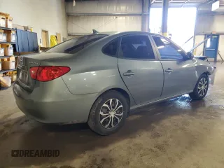 2009 Hyundai Elantra GLS with VIN KMHDU46DX9U787838, listed as a Copart auction lot 61500845 with 146,127 mi miles and Salvage title. Bid and sale history available at DreamBid. Image 3.