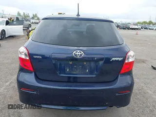 2009 Toyota Matrix with VIN 2T1KU40E59C115762, listed as a IAAI auction lot 42139583 with 184,545 mi miles and . Bid and sale history available at DreamBid. Image 16.