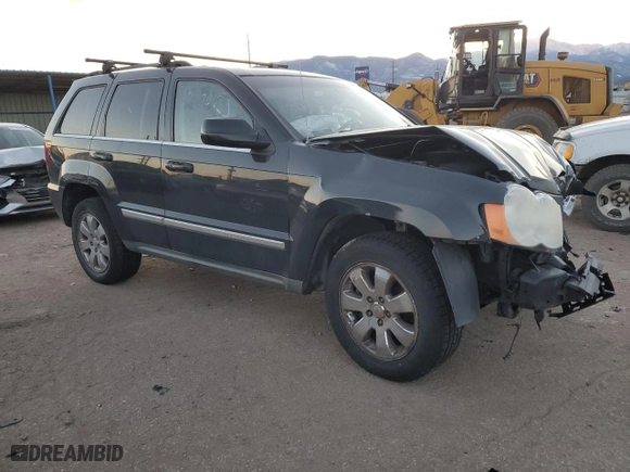 2008 Jeep Grand Cherokee Limited with VIN 1J8HS58298C232888, listed as a Copart auction lot 81316474 with 0 mi miles and Salvage Title. Bid and sale history available at carsss.com. Image 4.