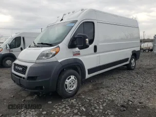 2022 Ram ProMaster Cargo with VIN 3C6LRVDG6NE110192, listed as a Copart auction lot 47026385 with 27,000 mi miles and Clean Title. Bid and sale history available at carsss.com. Image 1.