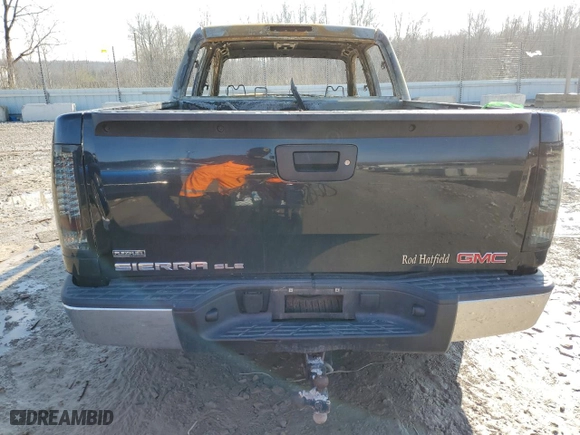 2011 GMC Sierra 1500 SLE with VIN 3GTP1VE06BG128839, listed as a Copart auction lot 85544934 with 0 mi miles and Non Repairable. Bid and sale history available at carsss.com. Image 6.