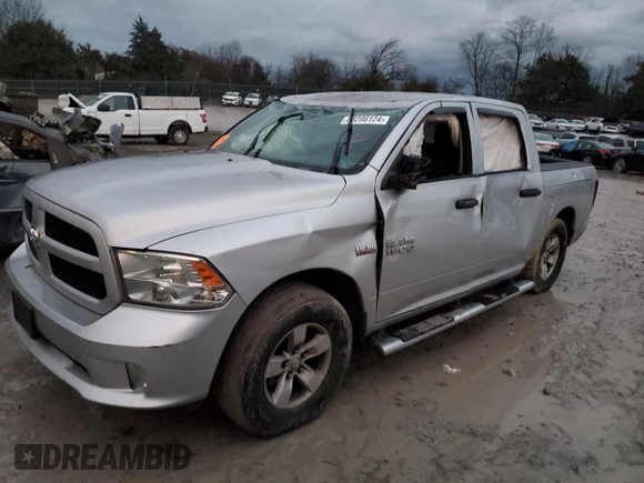 2016 Ram 1500 Tradesman z VIN 1C6RR7KTXGS214027, wystawiony jako Copart lot #83206124 z przebiegiem 137 324 mil mil oraz Szkoda całkowita • Salvage title. Historia ofert i sprzedaży dostępna na DreamBid. Obrazek 1.