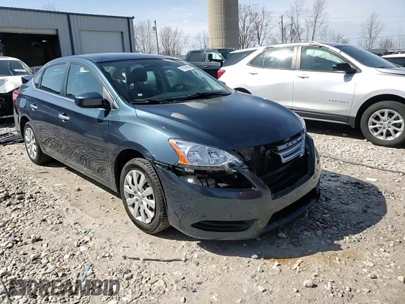 2014 Nissan Sentra SV with VIN 3N1AB7APXEY286667, listed as a Copart auction lot 51675955 with Not Provided miles and Clean Title. Bid and sale history available at DreamBid. Image 14.
