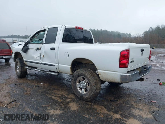 2007 Dodge Ram 2500 SLT with VIN 1D7KS28C67J525121, listed as a IAAI auction lot 41591016 with 224,865 mi miles. Bid and sale history available at carsss.com. Image 3.
