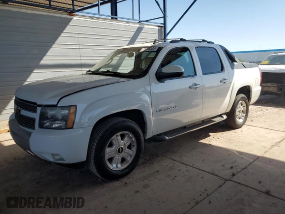 2012 Chevrolet Avalanche LT with VIN 3GNMCFE02CG149456, listed as a Copart auction lot 75255234 with 156,328 mi miles and Salvage Title. Bid and sale history available at carsss.com. Image 1.