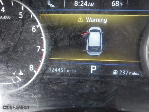 2016 Nissan Murano Platinum with VIN 5N1AZ2MG6GN106877, listed as a IAAI auction lot 41447698 with 124,451 mi miles. Bid and sale history available at carsss.com. Image 15.