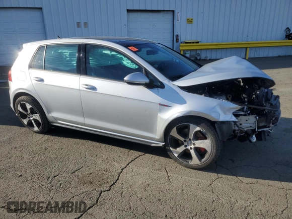2015 Volkswagen GTI SE with VIN 3VW4T7AU5FM072138, listed as a Copart auction lot 88483235 with 77,522 mi miles and Salvage Title. Bid and sale history available at DreamBid. Image 4.