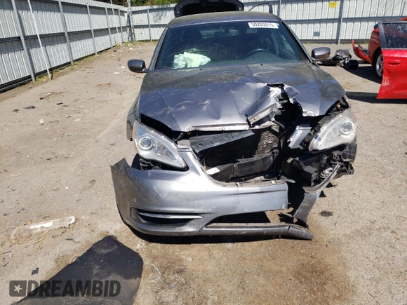 2013 Chrysler 200 Touring with VIN 1C3CCBBB5DN539306, listed as a Copart auction lot 50205015 with 162,853 mi miles and Salvage Title. Bid and sale history available at carsss.com. Image 5.