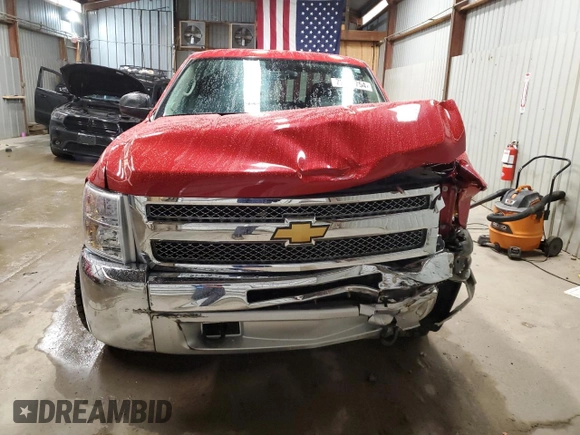 2012 Chevrolet Silverado 1500 Work Truck with VIN 1GCRKPE77CZ106834, listed as a Copart auction lot 72997754 with 61,796 mi miles and Salvage Title. Bid and sale history available at DreamBid. Image 5.