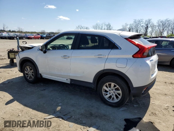 2018 Mitsubishi Eclipse Cross ES с VIN JA4AT3AA6JZ049067, выставлен на аукционе Copart как лот 52254565 с пробегом Не указан миль и Чистый • Clean title. История ставок и продаж доступна на DreamBid. Изображение 2.