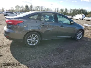 2017 Ford Focus SE with VIN 1FADP3F2XHL228322, listed as a Copart auction lot 52110855 with 91,140 mi miles and Salvage Title. Bid and sale history available at carsss.com. Image 3.