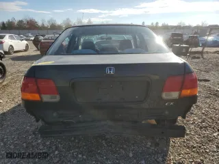 1998 Honda Civic EX with VIN 1HGEJ8642WL018276, listed as a Copart auction lot 82837324 with 217,713 mi miles and Salvage Title. Bid and sale history available at carsss.com. Image 6.