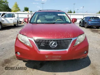 2010 Lexus RX 350 with VIN 2T2BK1BA6AC077960, listed as a Copart auction lot 60544575 with 235,554 mi miles and Salvage title. Bid and sale history available at DreamBid. Image 5.