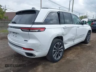 2022 Jeep Grand Cherokee Overland z VIN 1C4RJYD60N8717511, wystawiony jako IAAI lot #42366903 z przebiegiem 43 844 mil mil oraz . Historia ofert i sprzedaży dostępna na DreamBid. Obrazek 4.