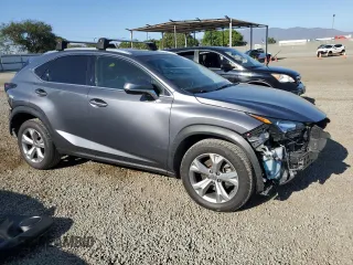 2017 Lexus NX 200t with VIN JTJYARBZ3H2055670, listed as a Copart auction lot 61213485 with 87,380 mi miles and Salvage title. Bid and sale history available at DreamBid. Image 4.