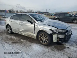 2017 Ford Fusion Hybrid SE with VIN 3FA6P0LU9HR384799, listed as a Copart auction lot 44772965 with Not provided miles and Salvage title. Bid and sale history available at DreamBid. Image 4.