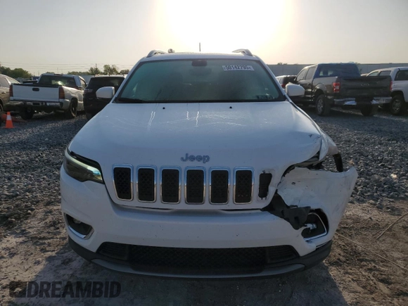 2019 Jeep Cherokee Limited with VIN 1C4PJMDX7KD193995, listed as a Copart auction lot 50142795 with 32,779 mi miles and Salvage Title. Bid and sale history available at carsss.com. Image 5.