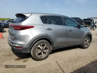 2020 Kia Sportage LX with VIN KNDPM3AC5L7686402, listed as a Copart auction lot 51608345 with 78,486 mi miles and Salvage Title. Bid and sale history available at DreamBid. Image 3.