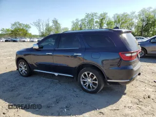 2016 Dodge Durango Citadel z VIN 1C4RDJEG1GC425081, wystawiony jako Copart lot #54792495 z przebiegiem 179 871 mil mil oraz Czysty tytuł • Clean title. Historia ofert i sprzedaży dostępna na DreamBid. Obrazek 2.