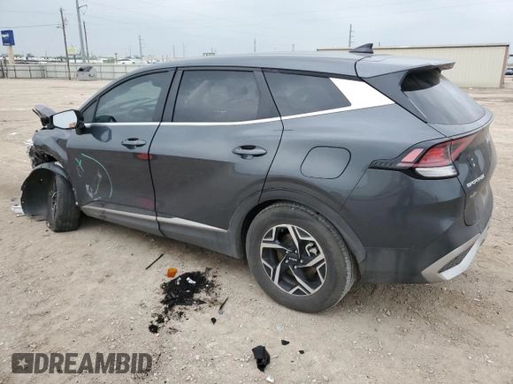 2024 Kia Sportage LX with VIN KNDPU3DF7R7237883, listed as a Copart auction lot 51600015 with 21,810 mi miles and Salvage Title. Bid and sale history available at DreamBid. Image 2.