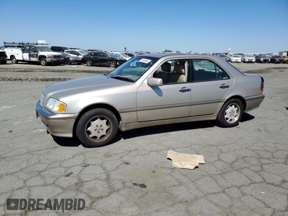 2000 Mercedes-Benz C 230 Kompressor with VIN WDBHA24G5YA826317, listed as a Copart auction lot 69146854 with 103,928 mi miles and Salvage Title. Bid and sale history available at carsss.com. Image 1.