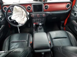 2022 Jeep Wrangler Unlimited Rubicon with VIN 1C4JJXFG9NW126974, listed as a Copart auction lot 88330725 with Not provided miles and Salvage title. Bid and sale history available at DreamBid. Image 8.