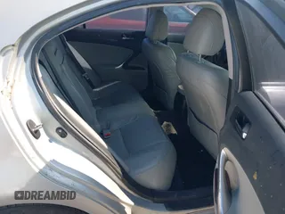 2007 Lexus IS 250 with VIN JTHBK262875038949, listed as a IAAI auction lot 42736588 with 131,160 mi miles and . Bid and sale history available at DreamBid. Image 8.