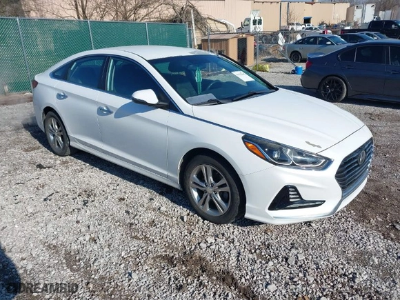 2018 Hyundai Sonata SEL with VIN 5NPE34AF9JH640011, listed as a IAAI auction lot 41523462 with 98,714 mi miles. Bid and sale history available at carsss.com. Image 1.