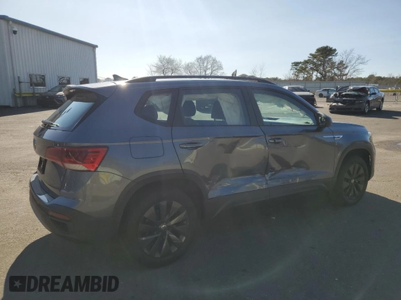 2023 Volkswagen Taos S с VIN 3VVCX7B25PM369624, выставлен на аукционе Copart как лот 51162255 с пробегом 18 004 миль миль и Списание • Salvage title. История ставок и продаж доступна на DreamBid. Изображение 3.