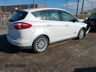 2013 Ford C-Max Energi SEL with VIN 1FADP5CU5DL536509, listed as a IAAI auction lot 40780927 with Not Provided miles. Bid and sale history available at carsss.com. Image 4.