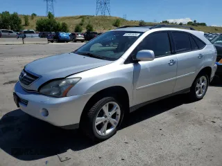 2008 Lexus RX 400h with VIN JTJGW31U482005960, listed as a Copart auction lot 61951524 with Not Provided miles and Salvage Title. Bid and sale history available at DreamBid. Image 1.
