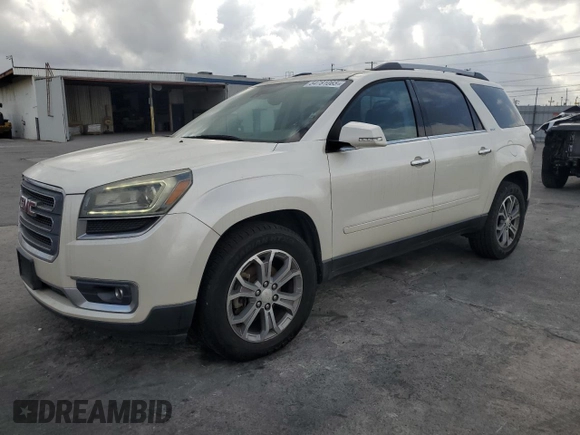 2014 GMC Acadia SLT with VIN 1GKKRRKD2EJ356359, listed as a Copart auction lot 54781065 with 130,618 mi miles and Clean Title. Bid and sale history available at carsss.com. Image 1.