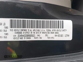 2011 Dodge Grand Caravan SXT with VIN 2D4RN4DG9BR685621, listed as a IAAI auction lot 40969753 with 197,579 mi miles and . Bid and sale history available at DreamBid. Image 9.