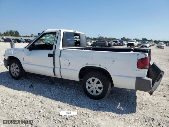 1997 Isuzu Hombre S with VIN 1GGCS1443V8659370, listed as a Copart auction lot 47503475 with 0 mi miles and Salvage Title. Bid and sale history available at carsss.com. Image 2.