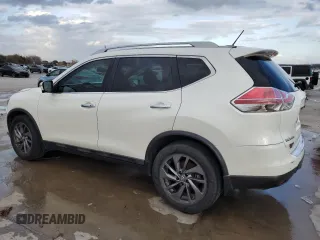 2016 Nissan Rogue SL with VIN 5N1AT2MT8GC787604, listed as a Copart auction lot 85201604 with 162,976 mi miles and Salvage Title. Bid and sale history available at carsss.com. Image 2.