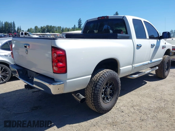 2007 Dodge 2500 SLT с VIN 3D7KS28A57G840363, выставлен на аукционе IAAI как лот 42449605 с пробегом 206 517 миль миль и . История ставок и продаж доступна на DreamBid. Изображение 4.