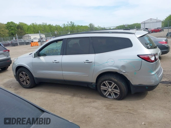 2017 Chevrolet Traverse LT with VIN 1GNKRHKD7HJ346427, listed as a IAAI auction lot 42104804 with 86,636 mi miles and . Bid and sale history available at DreamBid. Image 14.