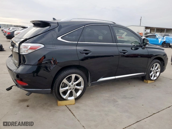 2010 Lexus RX 350 with VIN 2T2ZK1BAXAC011233, listed as a Copart auction lot 47772865 with 80,573 mi miles and Salvage Title. Bid and sale history available at carsss.com. Image 3.