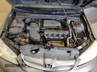 2005 Honda Civic LX with VIN 2HGES16545H504239, listed as a Copart auction lot 53950195 with 183,814 mi miles and Salvage Title. Bid and sale history available at DreamBid. Image 11.