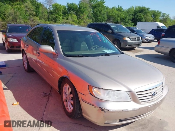 2006 Hyundai Azera SE with VIN KMHFC46F86A051104, listed as a IAAI auction lot 41923493 with Not Provided miles and . Bid and sale history available at DreamBid. Image 1.