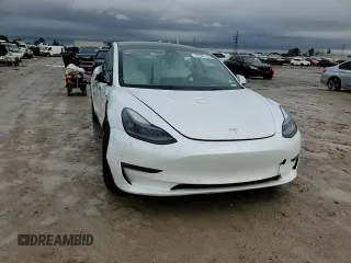 2022 Tesla Model 3 Long Range with VIN 5YJ3E1EB9NF167318, listed as a Copart auction lot 43235155 with 54,167 mi miles and Salvage Title. Bid and sale history available at carsss.com. Image 11.