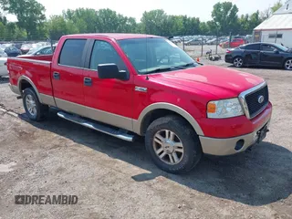 2008 Ford F-150 XLT z VIN 1FTPW14VX8FA64886, wystawiony jako IAAI lot #42444056 z przebiegiem 191 937 mil mil oraz . Historia ofert i sprzedaży dostępna na DreamBid. Obrazek 1.