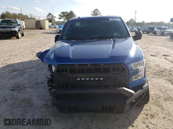 2017 Ford F-150 XL with VIN 1FTEW1EF8HFC12029, listed as a Copart auction lot 86853774 with 143,608 mi miles and Salvage Title. Bid and sale history available at carsss.com. Image 5.