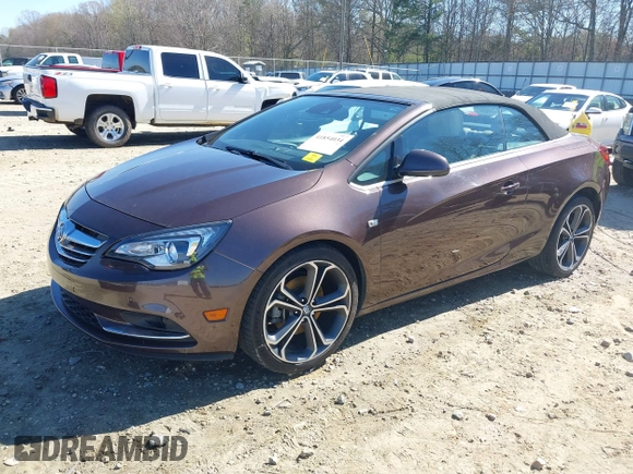 2016 Buick Cascada Premium with VIN W04WT3N55GG116328, listed as a IAAI auction lot 41854034 with 146,423 mi miles and . Bid and sale history available at DreamBid. Image 17.